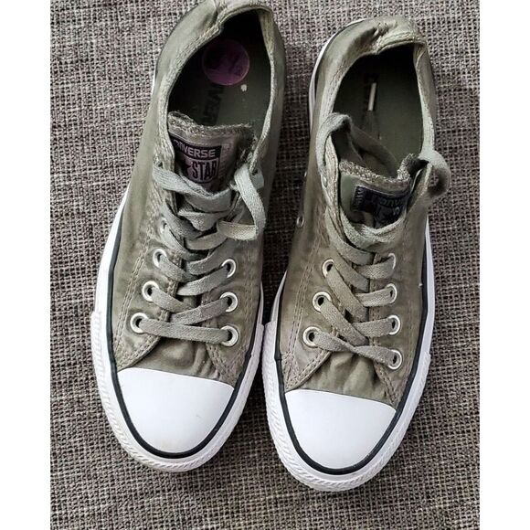 Converse Women's Chuck Taylor All Star‎ Kadin Sneaker Green 155392C Size 6.5 - Picture 4 of 7